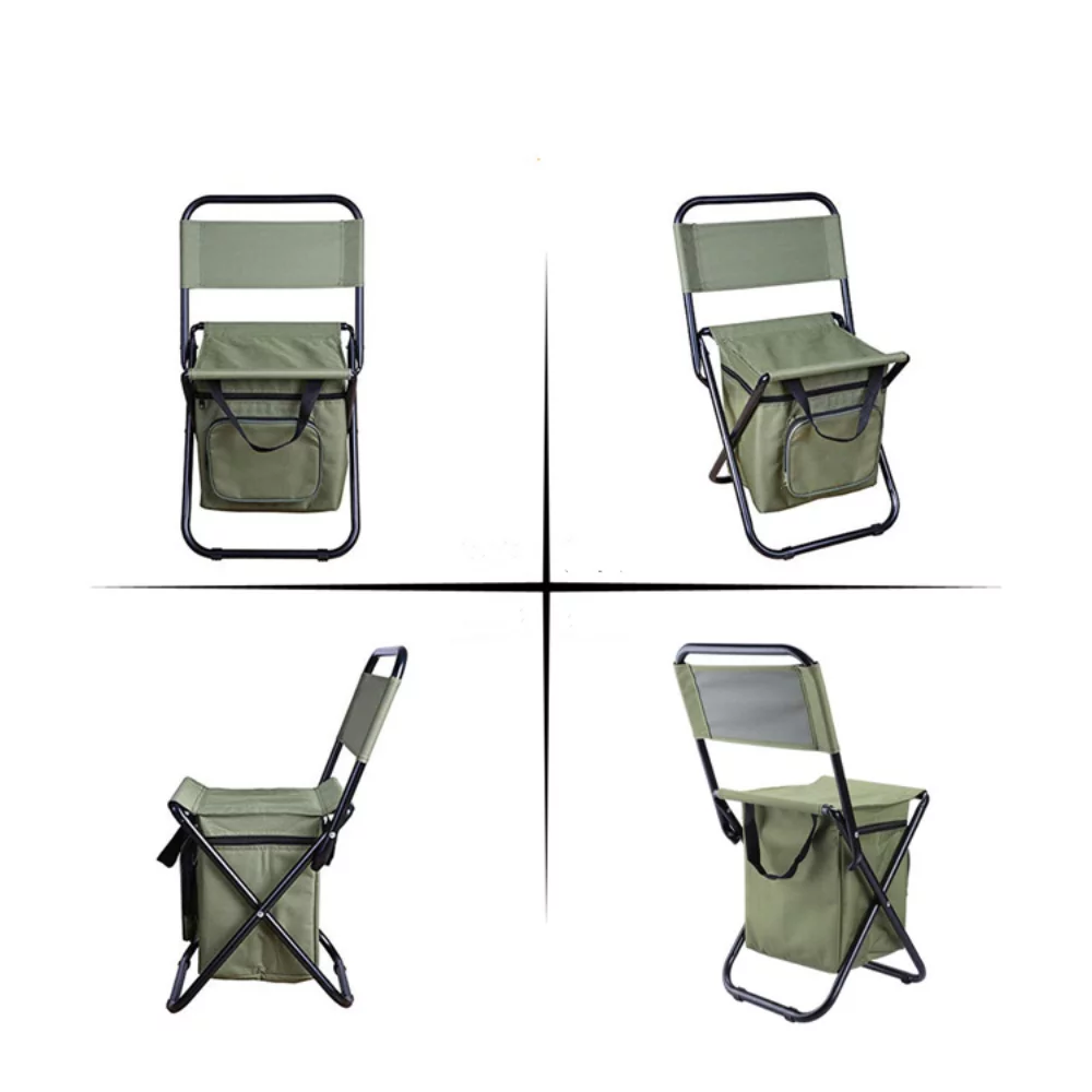 Chaise pliante avec sac isolant