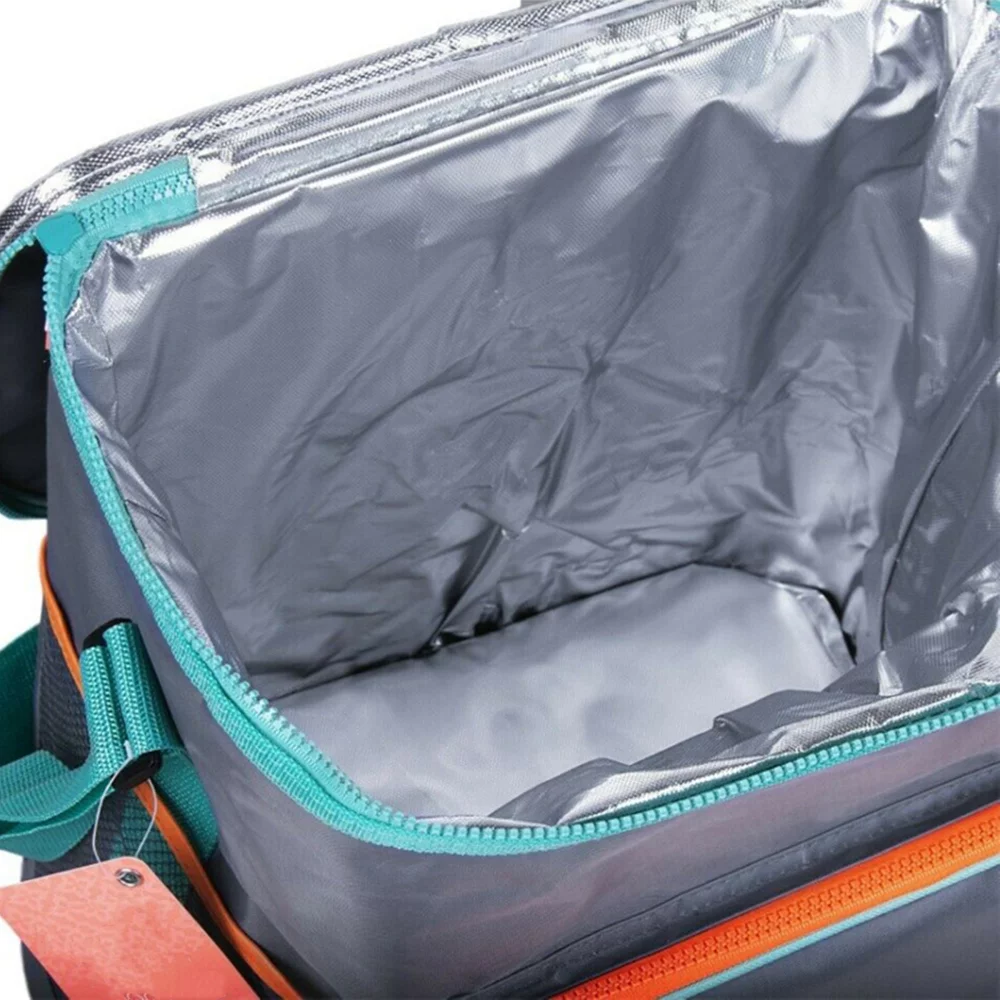 Sac isotherme roulant pliable à chariot