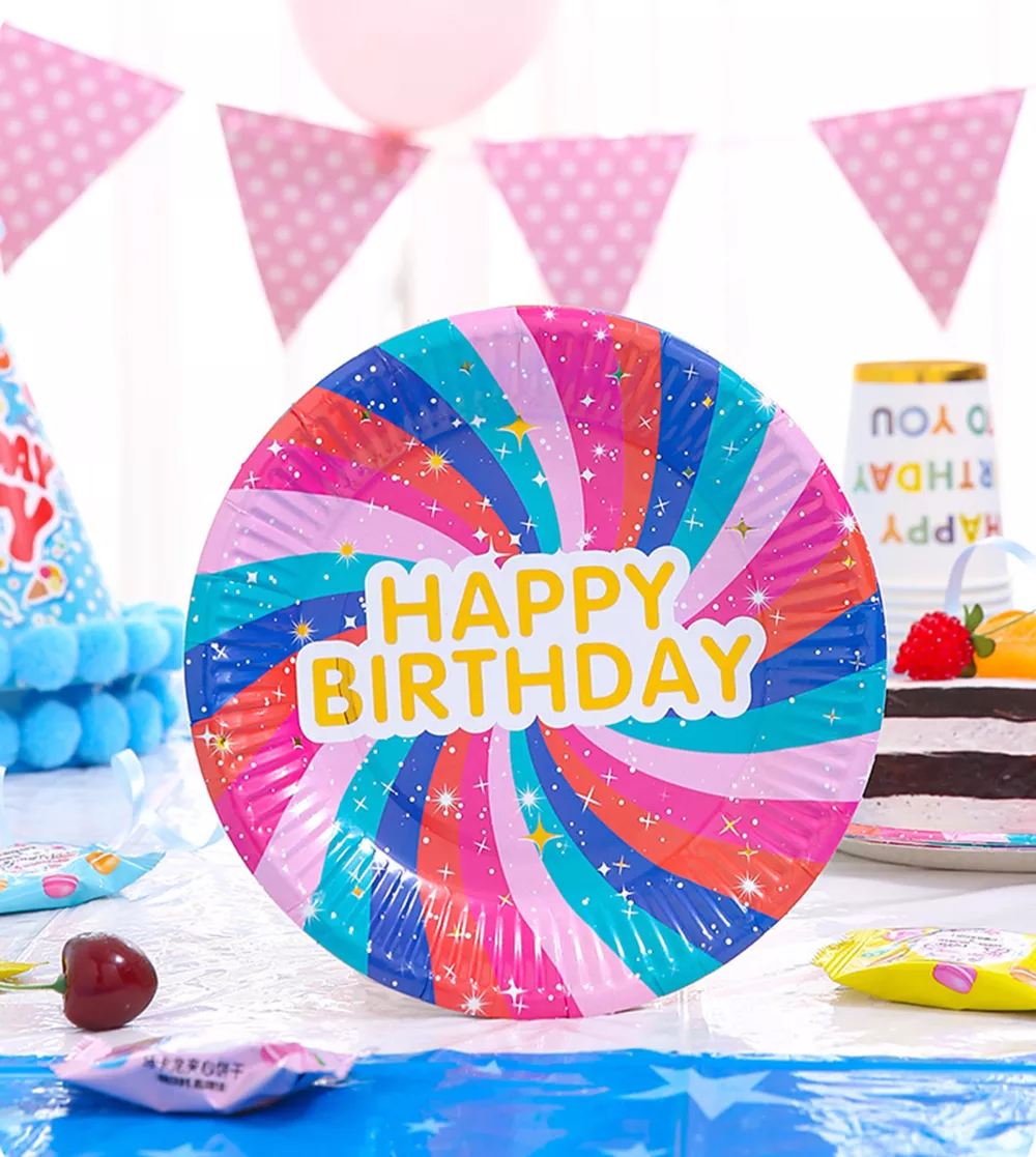 7" Round Paper Plates