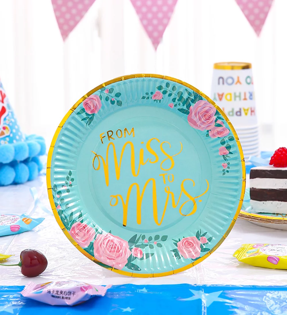 7" Round Paper Plates