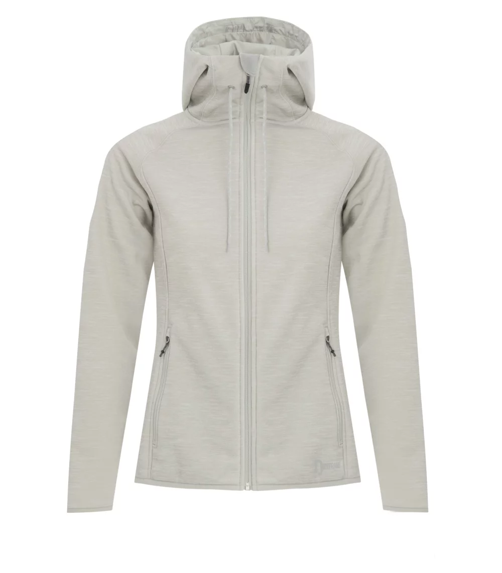 DryFrame® Dry Tech Water Resistant Fleece Full Zip Hooded Ladies' Jacket