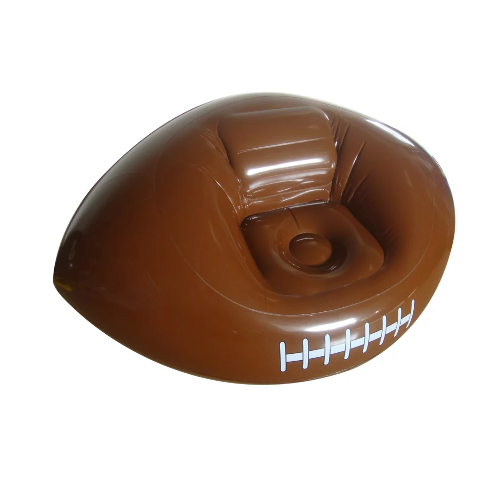 Chaise de football gonflable