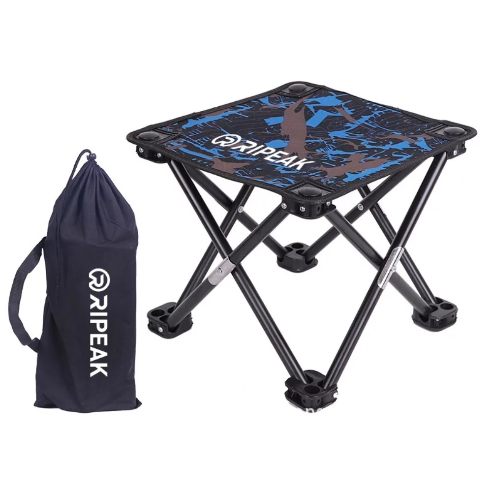 Tabouret pliant portable / chaises de camping pliables avec sac de transport
