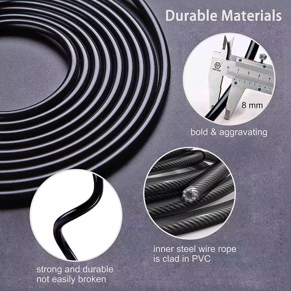 Corde à sauter sans fil 2 en 1 pour l'intérieur