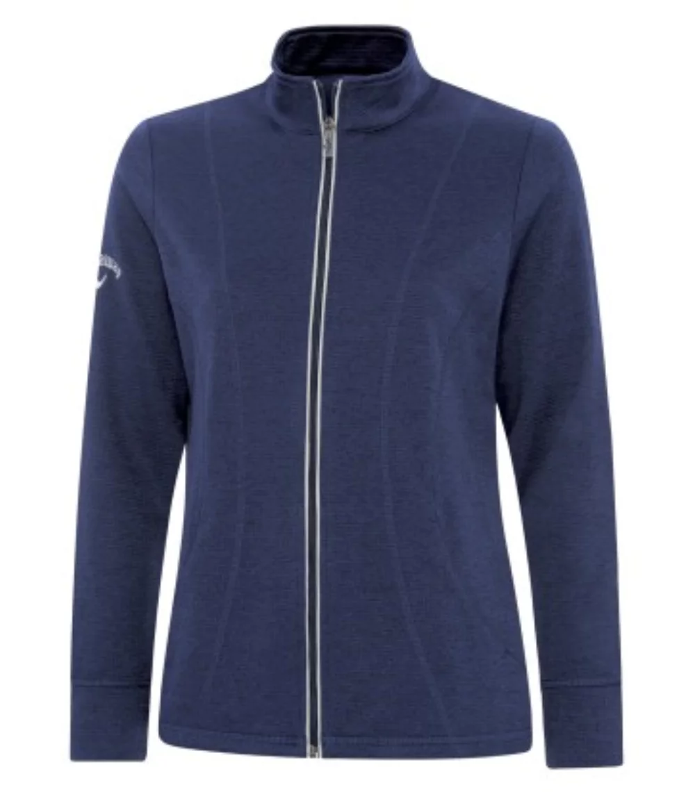 Callaway Waffle Fleece Full Zip Ladies' Jacket