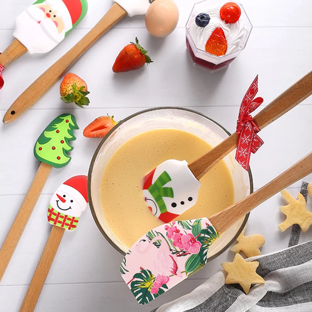 Christmas Pattern Baking Spatula
