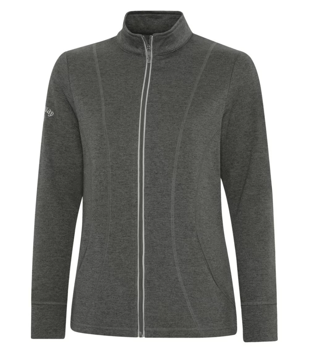Callaway Waffle Fleece Full Zip Ladies' Jacket