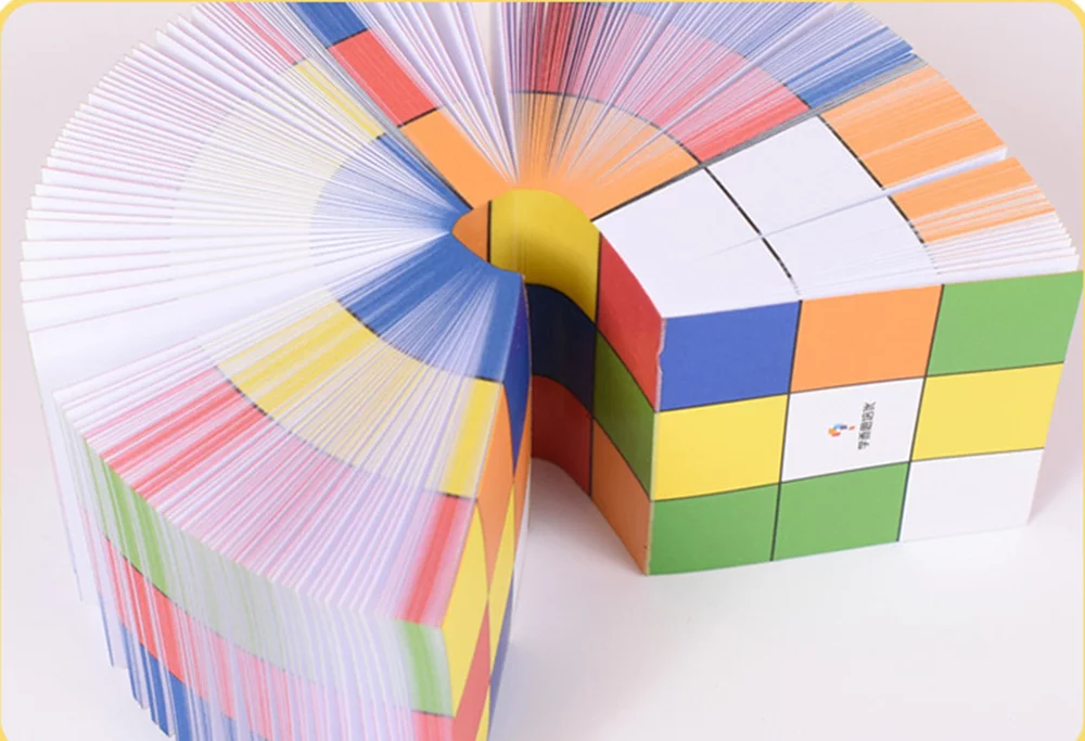 Motif de cube magique Post-it