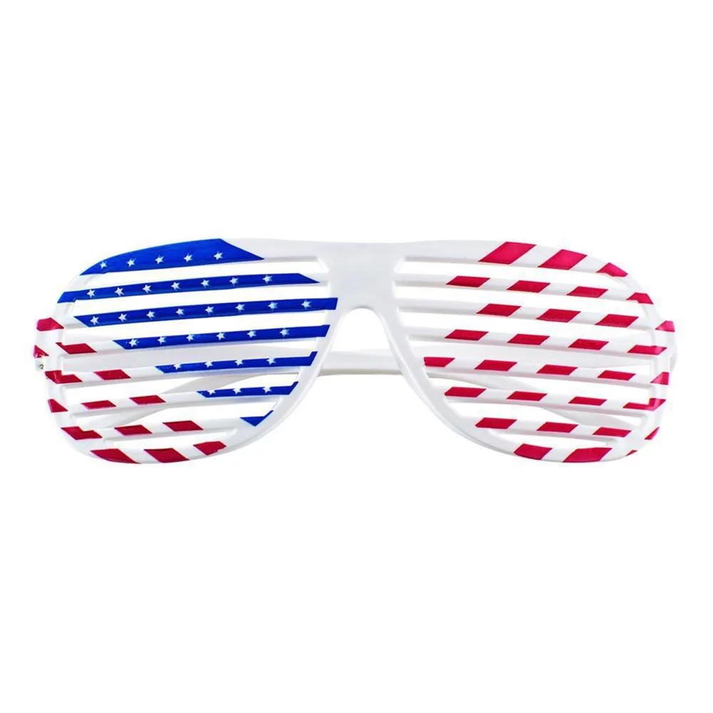 Flag Blinds Glasses