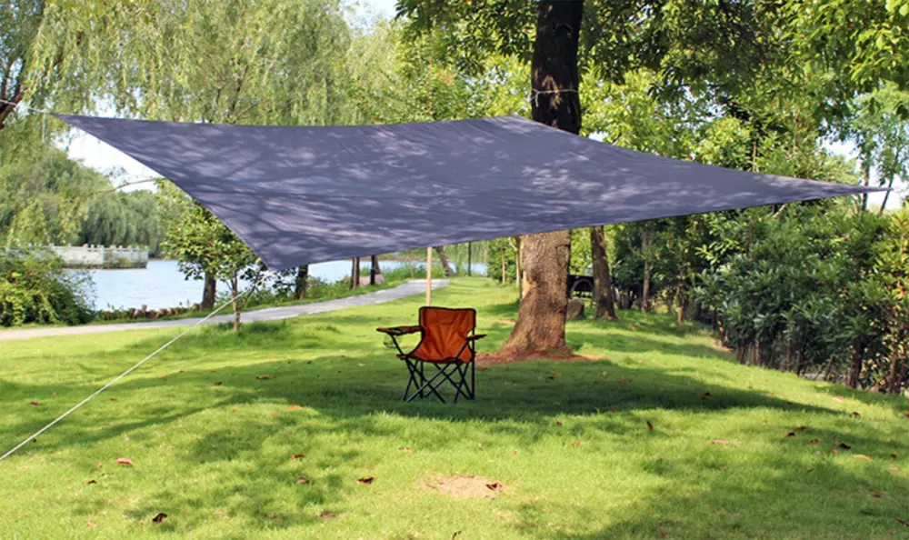 Abri de soleil imperméable rectangulaire