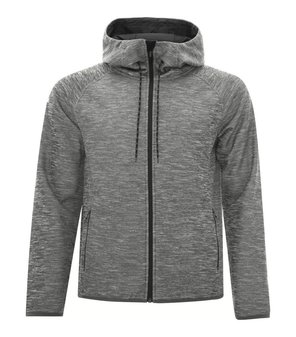 DryFrame® Dry Tech Water Resistant Fleece Full Zip Hooded Jacket