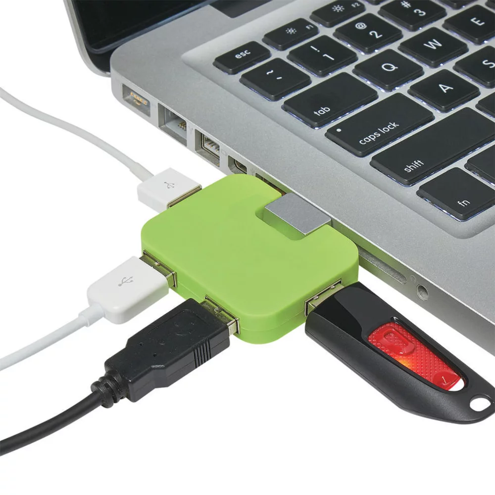 4 Port Mini USB Hub