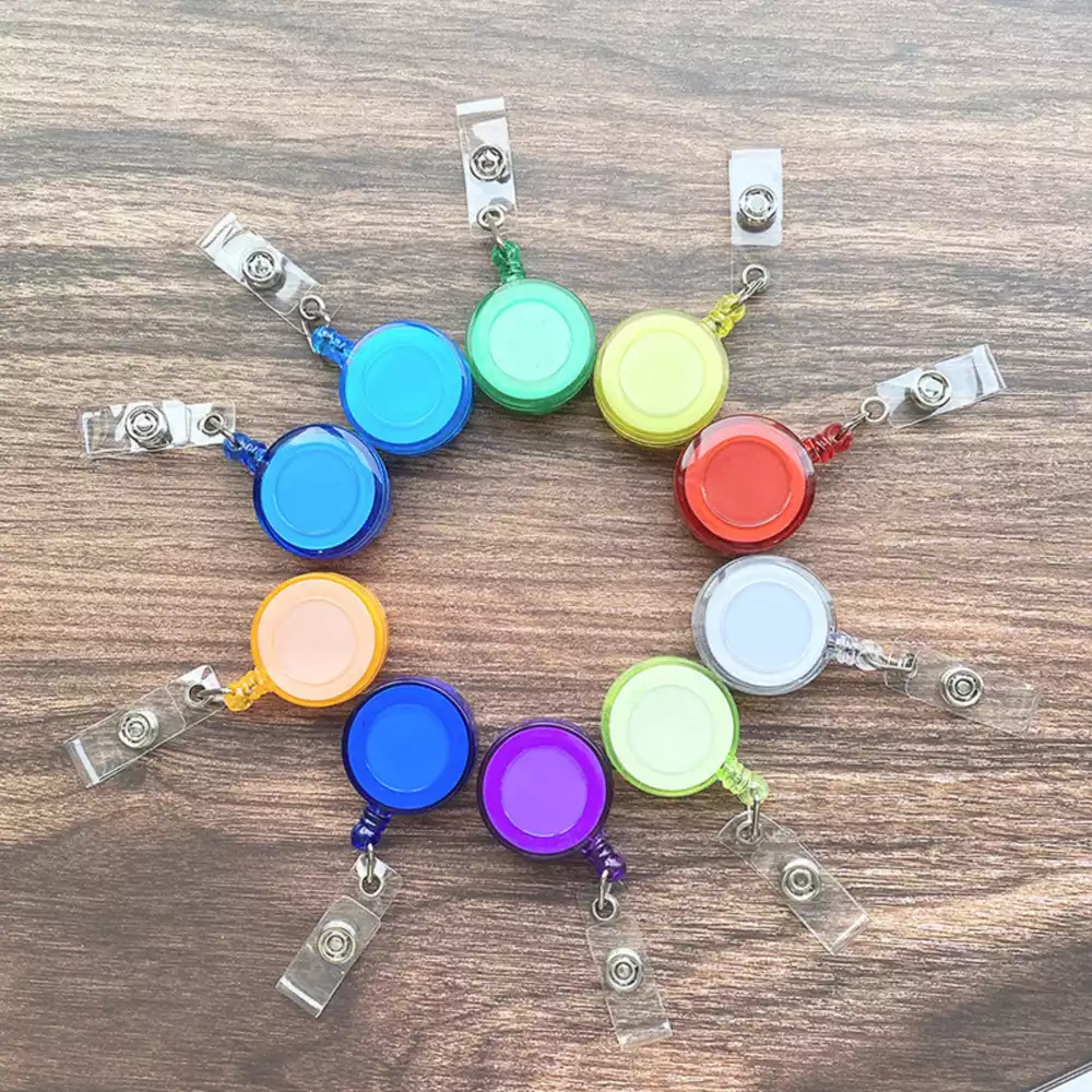 Tear Drop Retractable Badge Holder