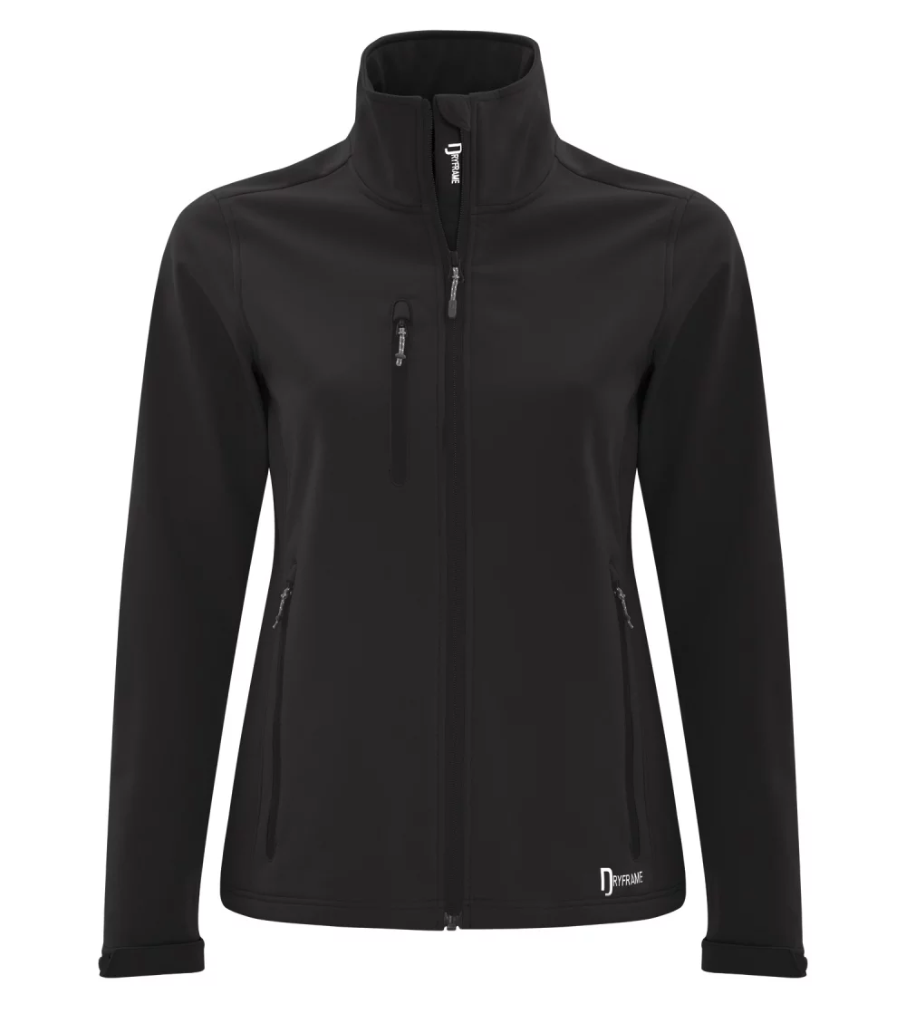 DryFrame® Strata Tech Water Repellent Soft Shell Ladies' Jacket