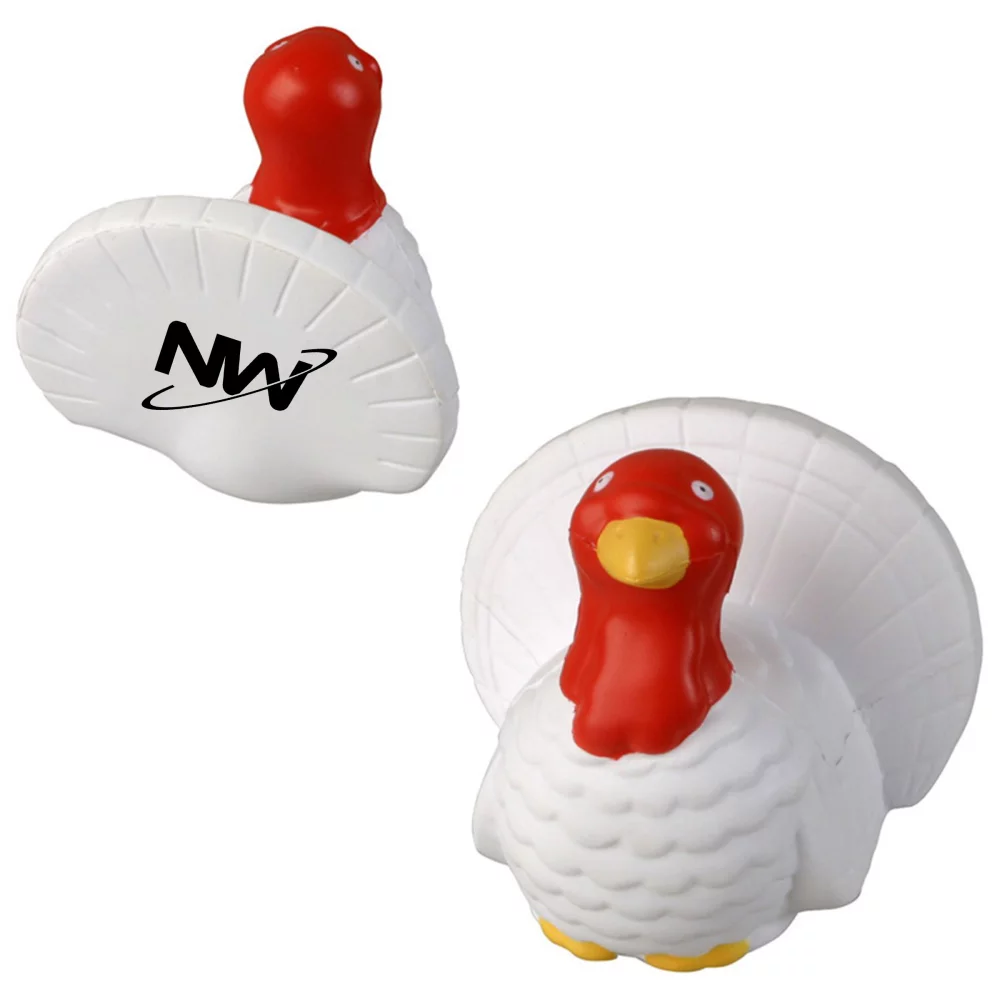 Balle anti-stress en forme de dinde