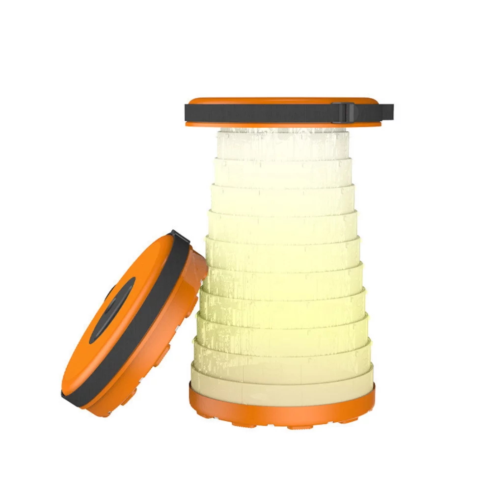 Luminous Retractable Folding Stool