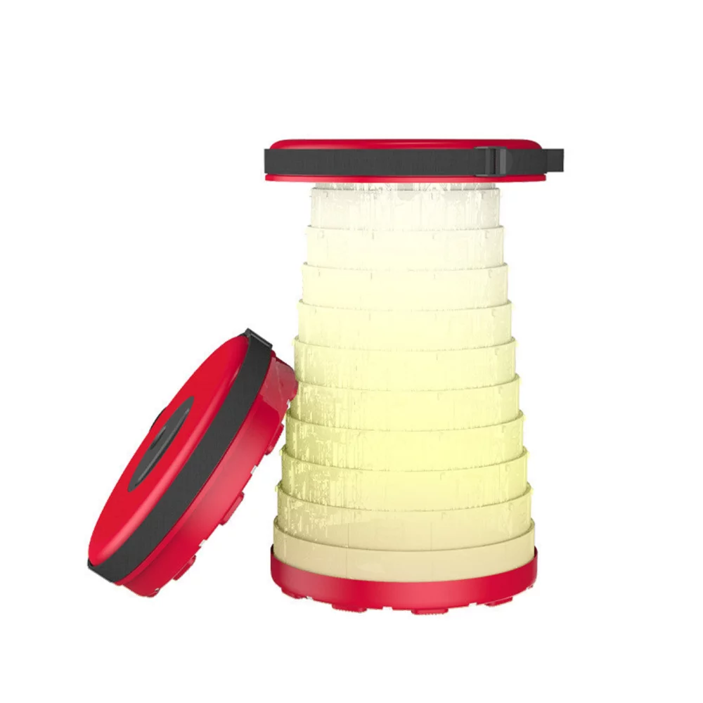 Luminous Retractable Folding Stool