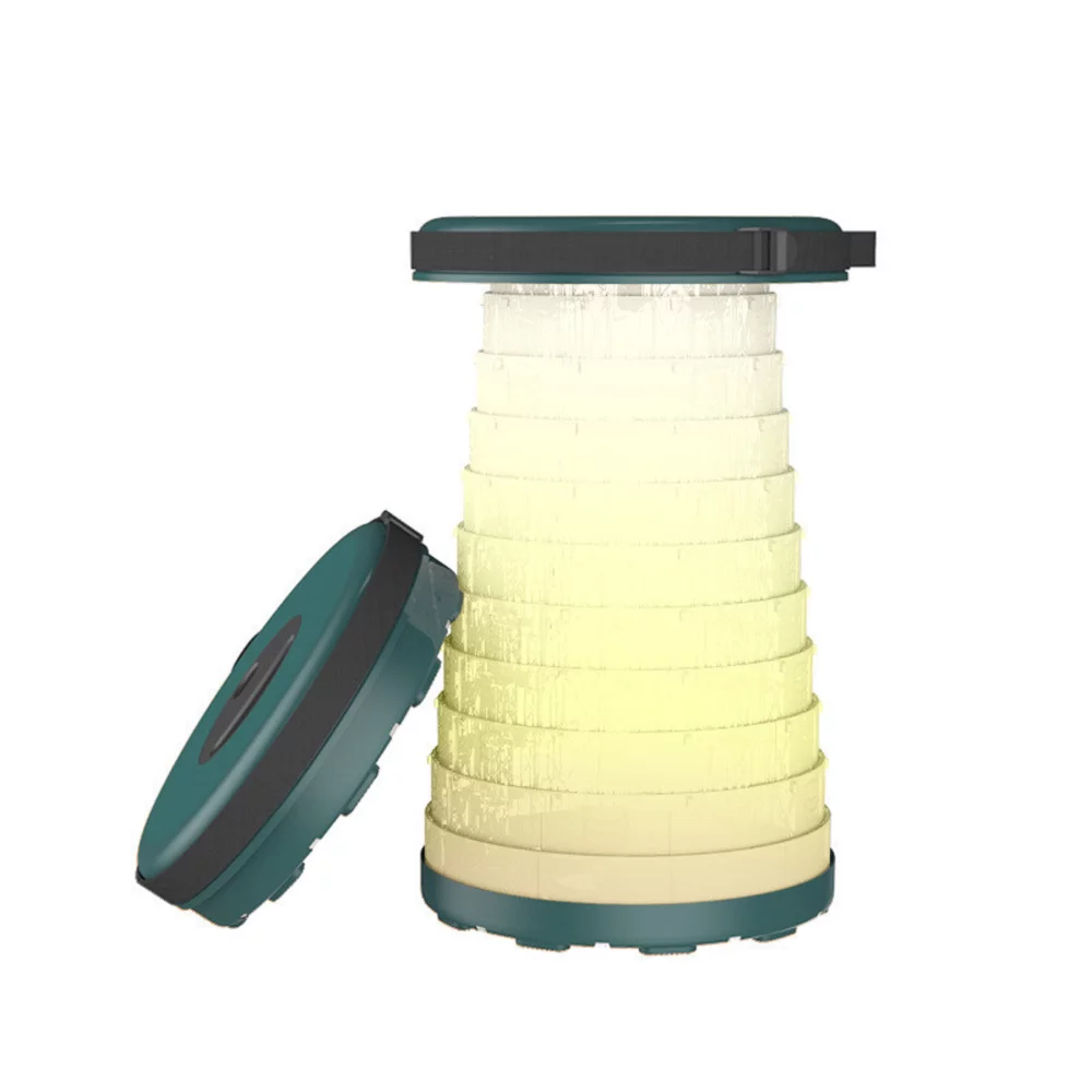 Luminous Retractable Folding Stool