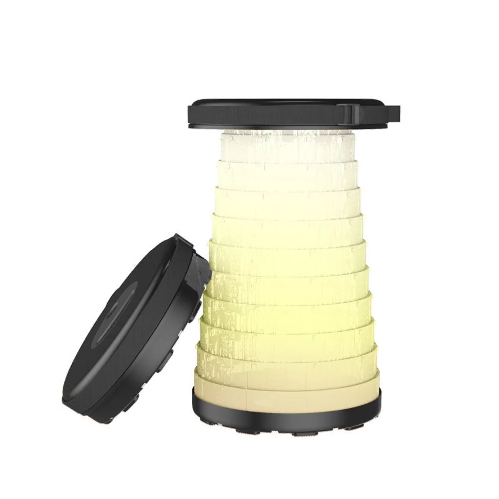 Luminous Retractable Folding Stool