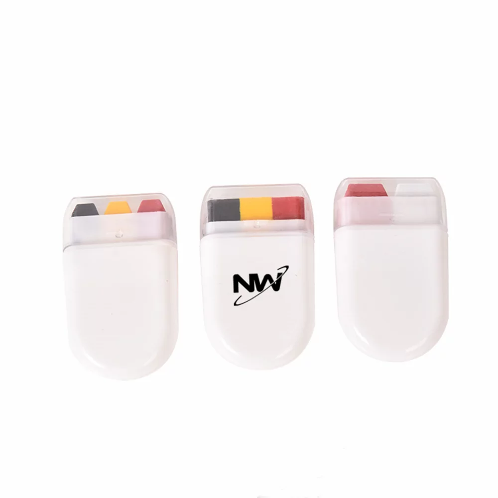 Peinture pour le visage en trois couleurs