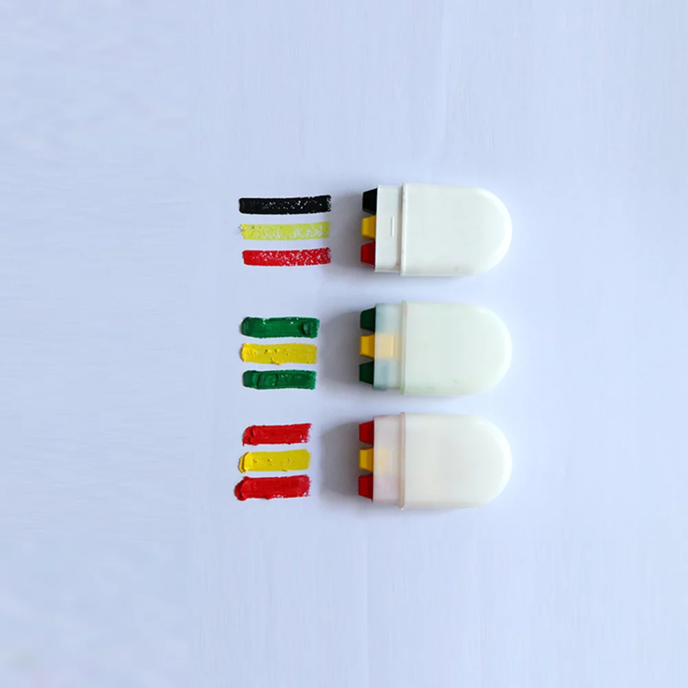 Three Color Face Paint