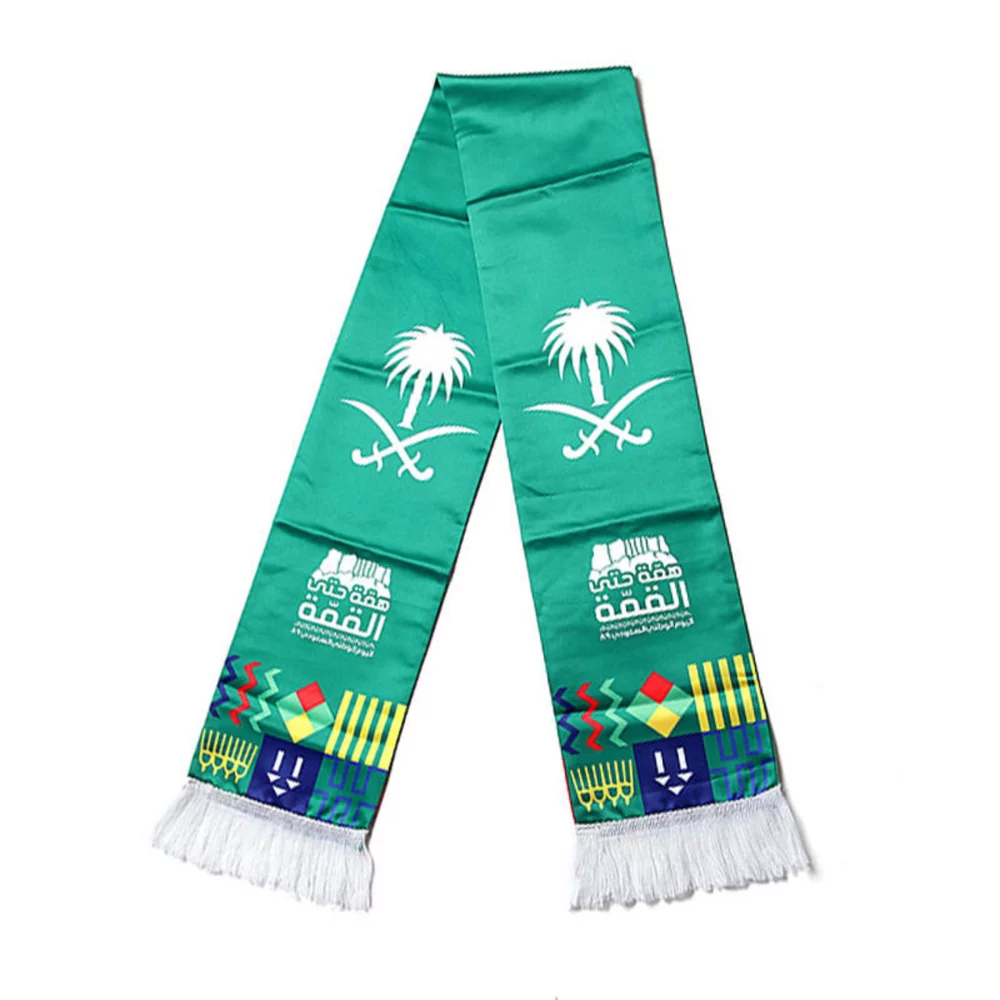 Écharpe de football en satin