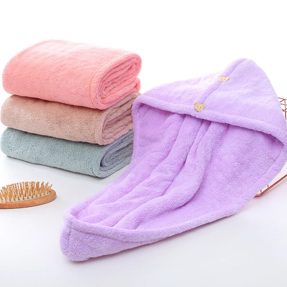Bonnet de séchage rapide pour cheveux