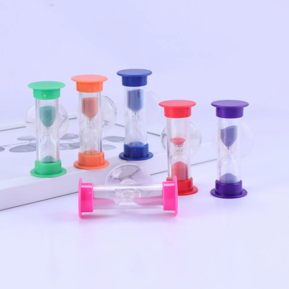 Minuteur de sable d'1 minute avec ventouse
