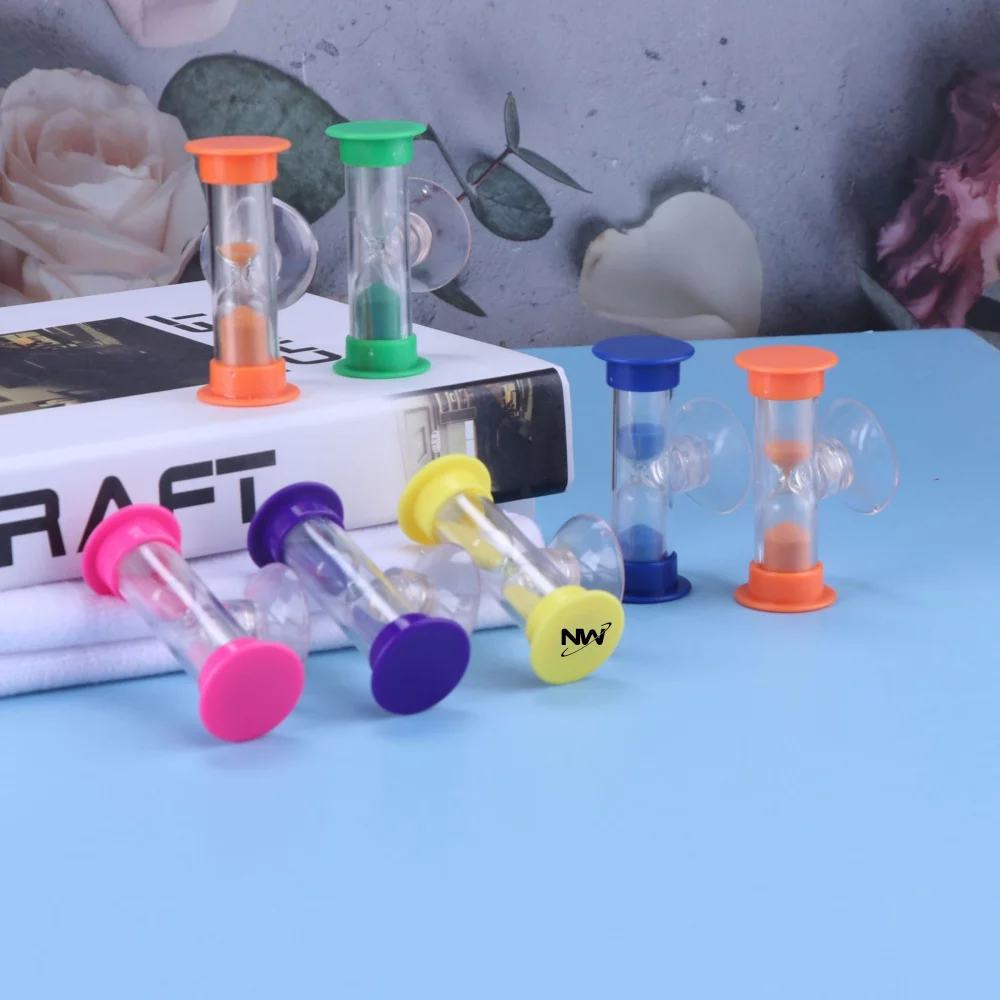 Minuteur de sable d'1 minute avec ventouse