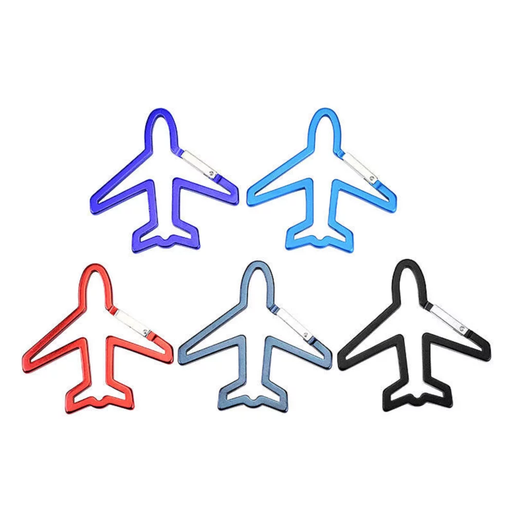3.3"*3.3" Aircraft-shaped Carabiner