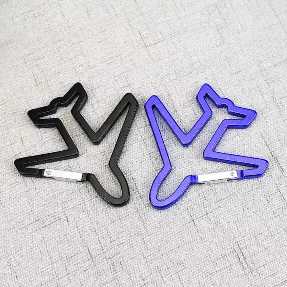 3.3"*3.3" Aircraft-shaped Carabiner