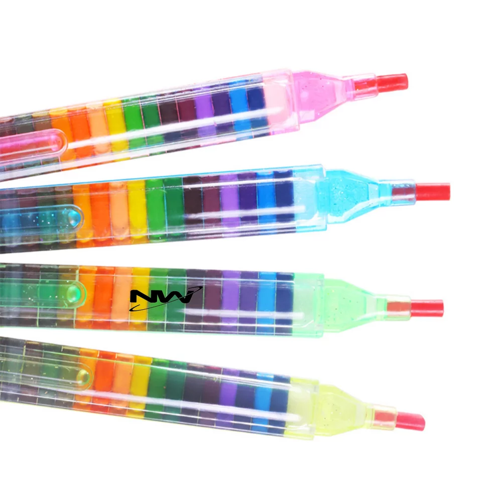 20 Crayons de couleur