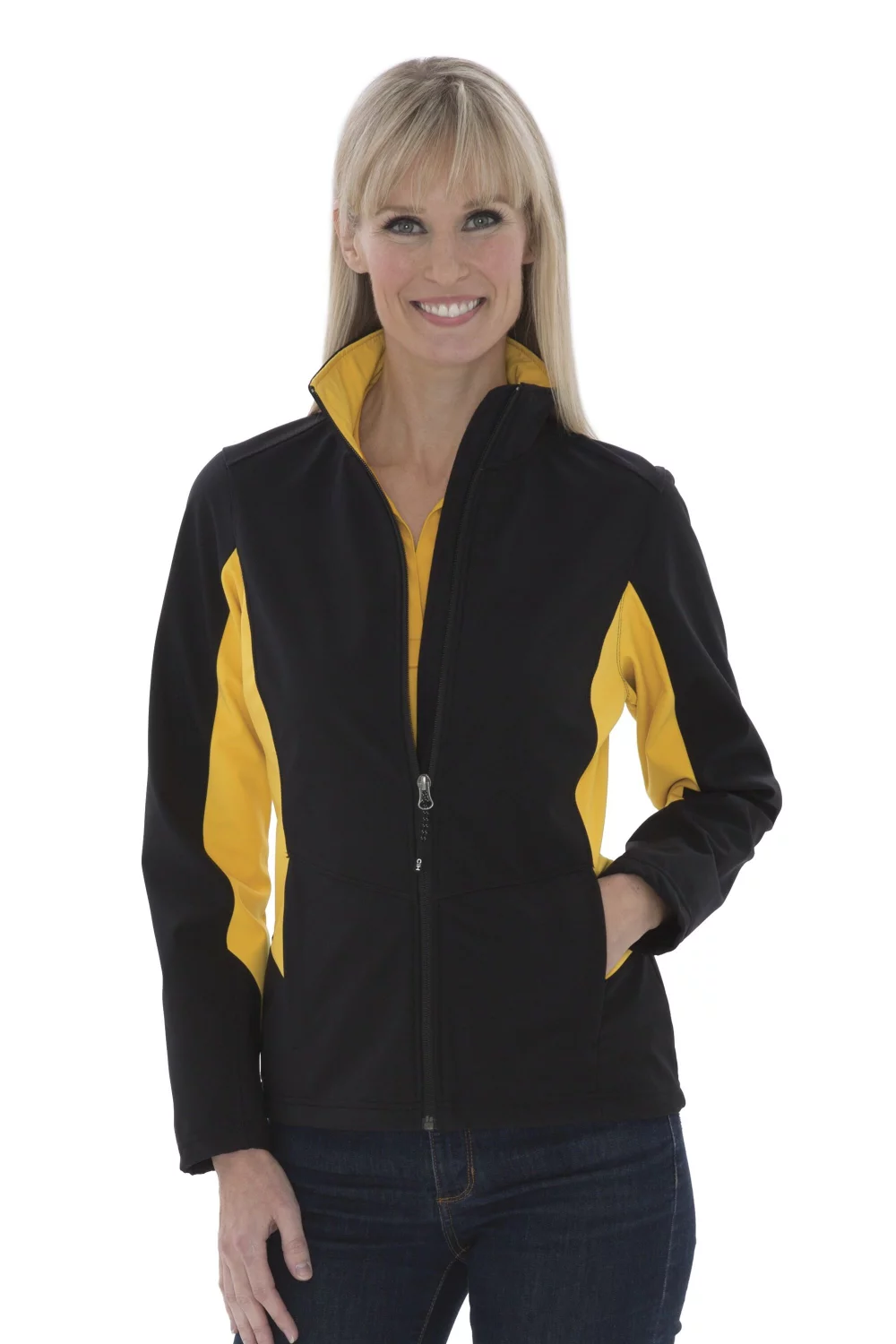 Veste pour dames Coal Harbour® Everyday Colour Block en coquille souple hydrofuge