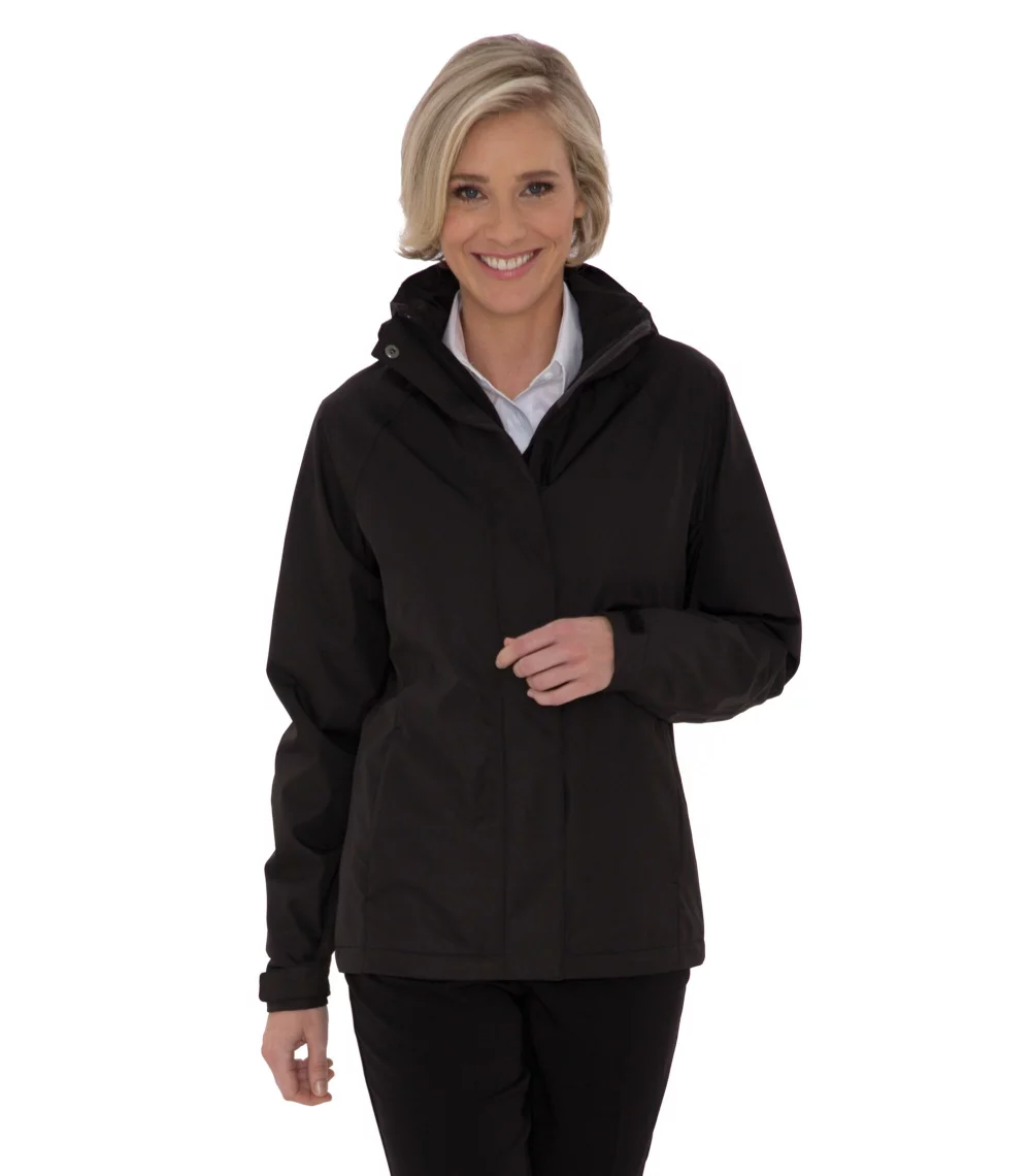 Coal Harbour® Everyday Waterproof Ladies' Rain Jacket
