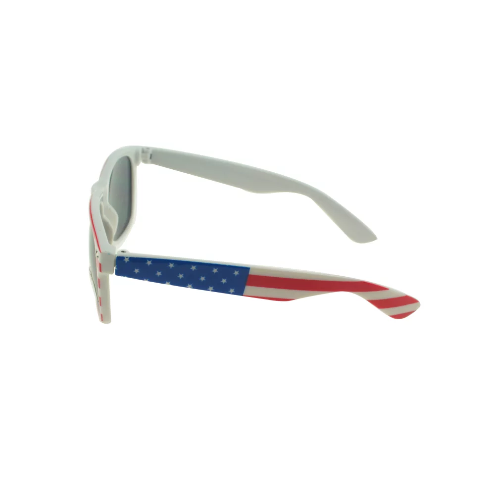 Lunettes de soleil avec motif de drapeau américain personnalisé