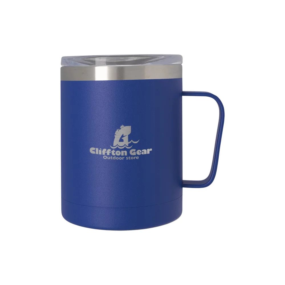 Mug en acier inoxydable à double paroi de 12 onces