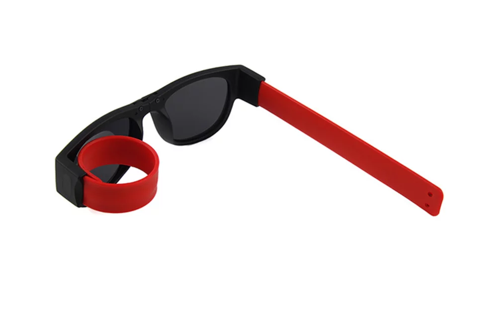 Bracelet de lunettes pliable en silicone