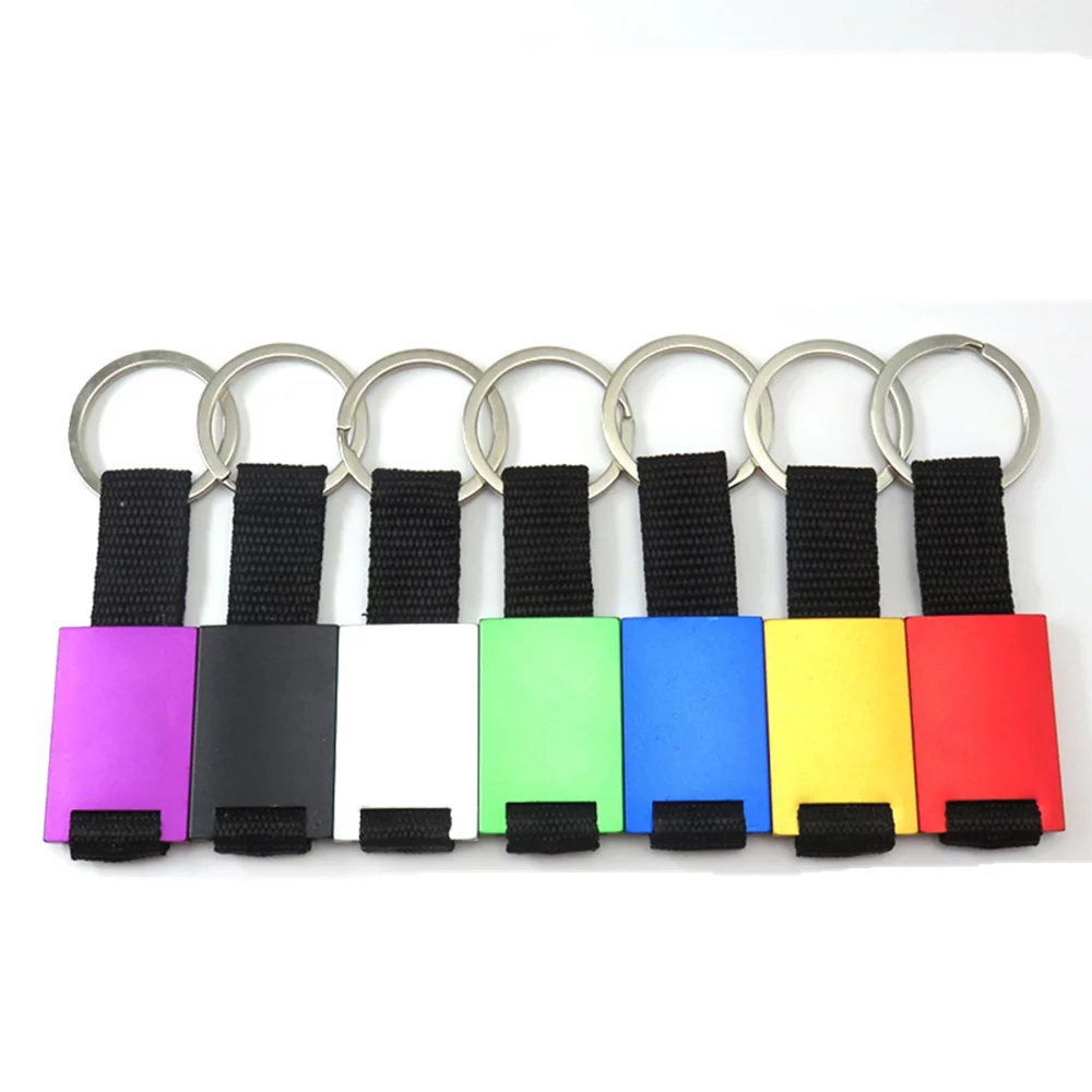 Porte-clés en aluminium