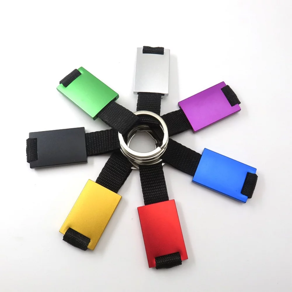 Porte-clés en aluminium