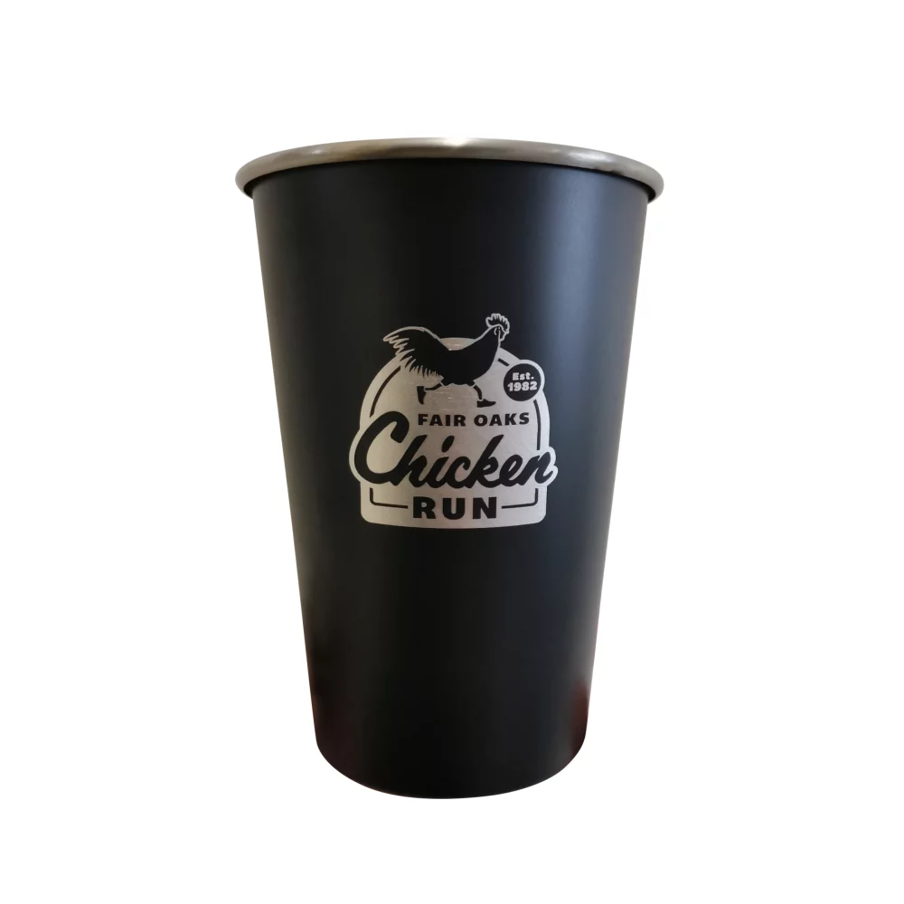Steel cup
