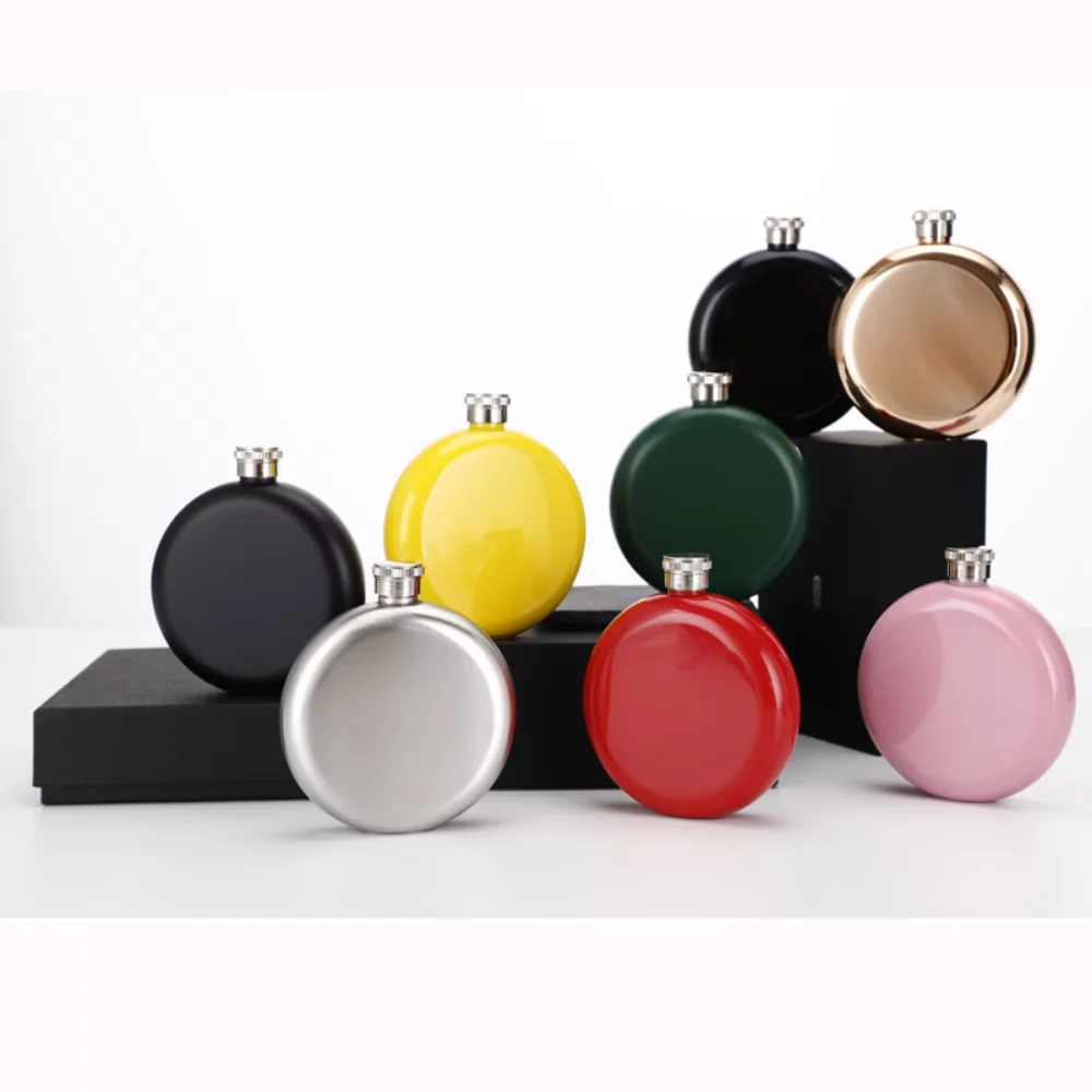 Flasque ronde de 5 oz