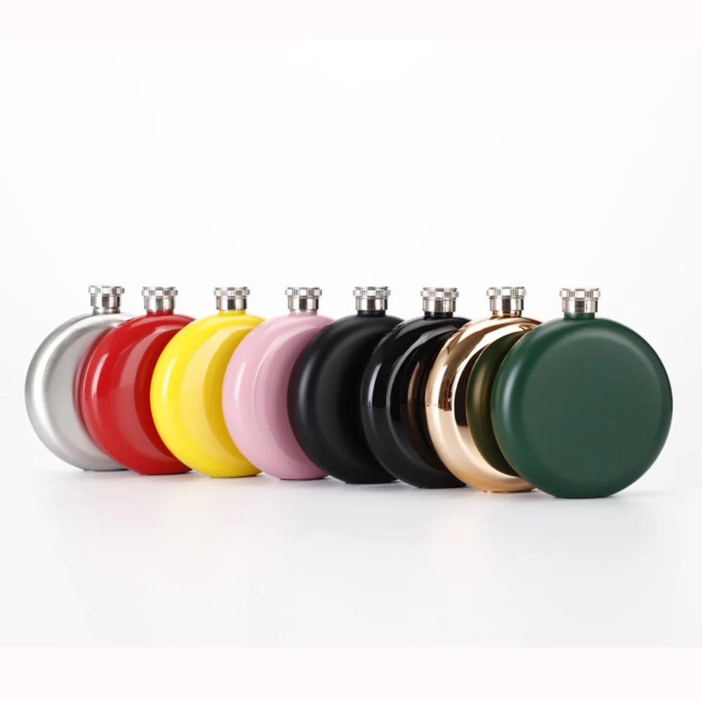 Flasque ronde de 5 oz