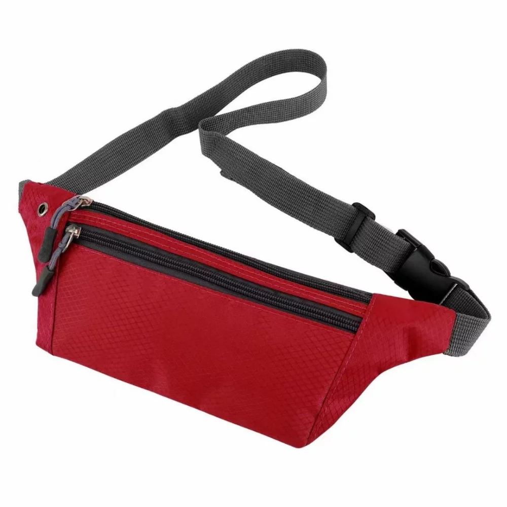3-zipper Fanny Pack