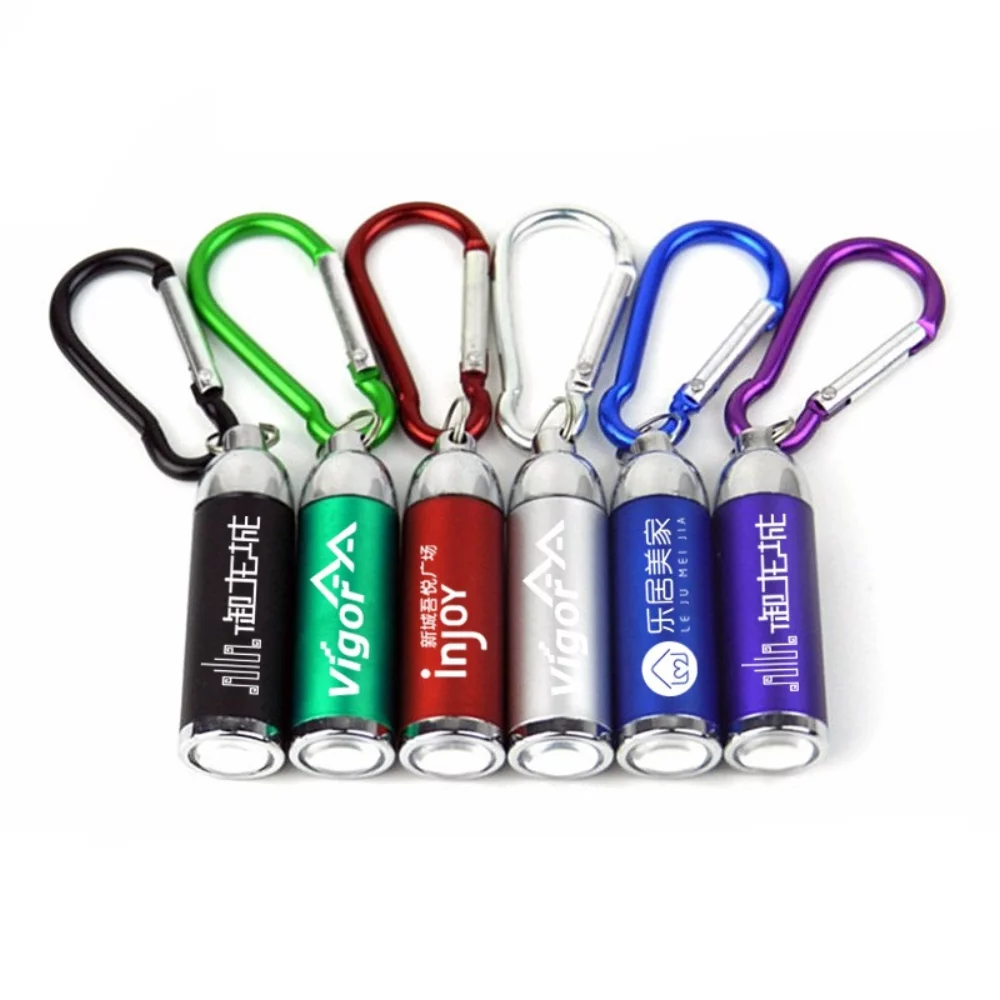 Porte-clés mini lampe de poche à LED