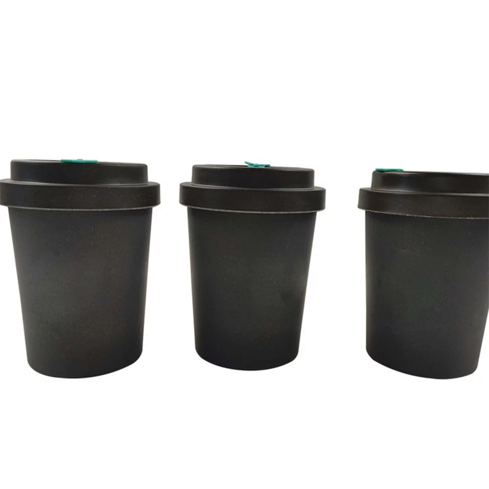 12 oz. Eco Coffee Grounds Cup With Lid
