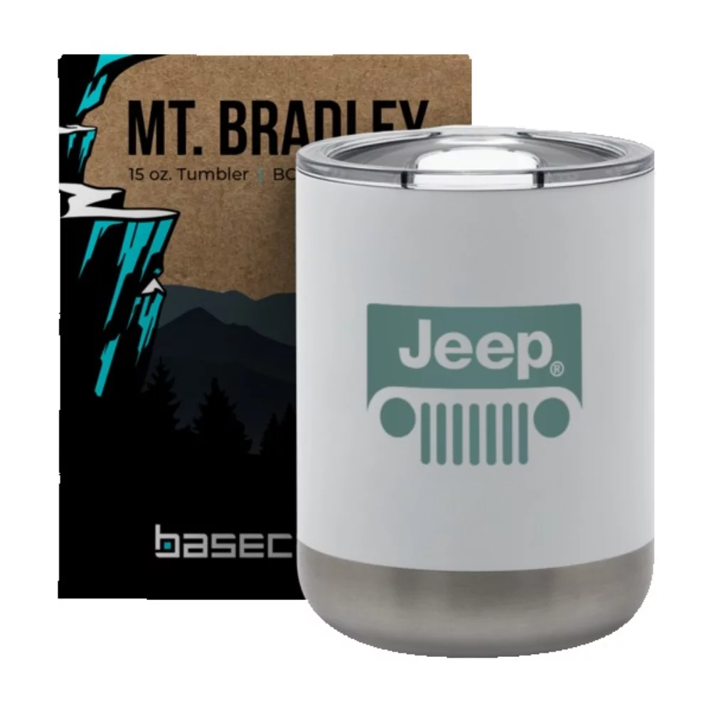 15 Oz. Basecamp® Vacuum Tumbler w/Slider Lid