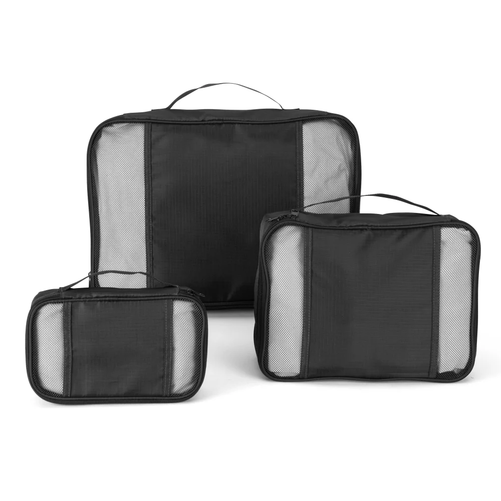 Ensemble de 3 cubes de rangement Bon Voyage