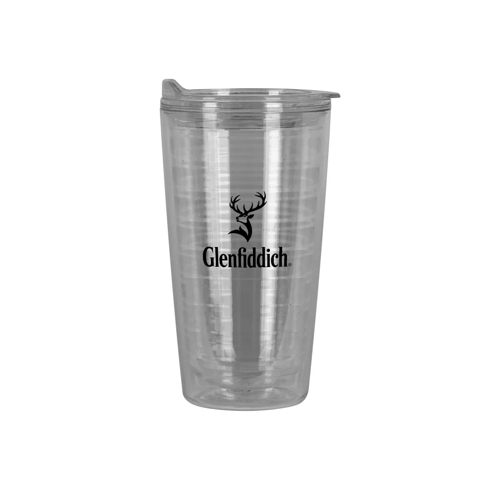 Gobelet Kalahari Verano de 17 oz à paroi double en Tritan avec couvercle transparent