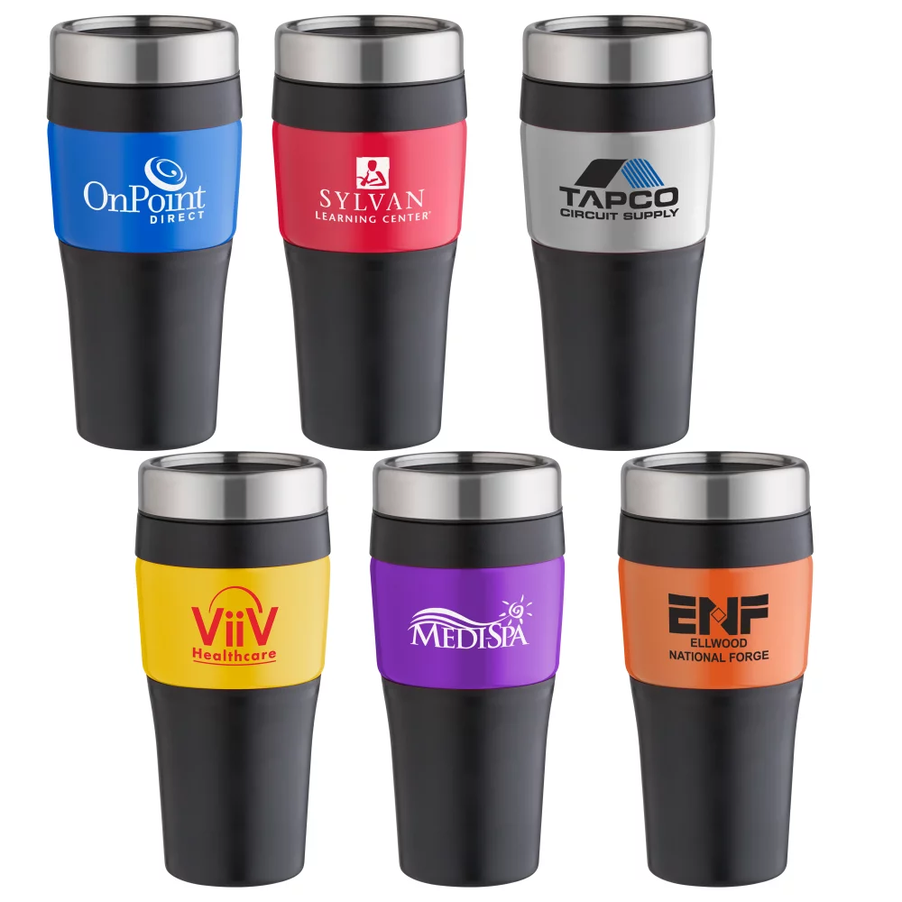 16 Oz. Non-Slip Grip Tumbler