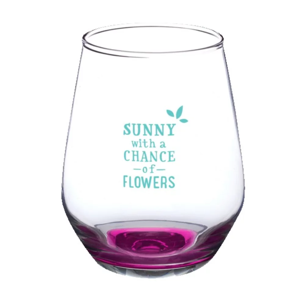 12 Oz. Perfected Silicia Stemless Wine Glass